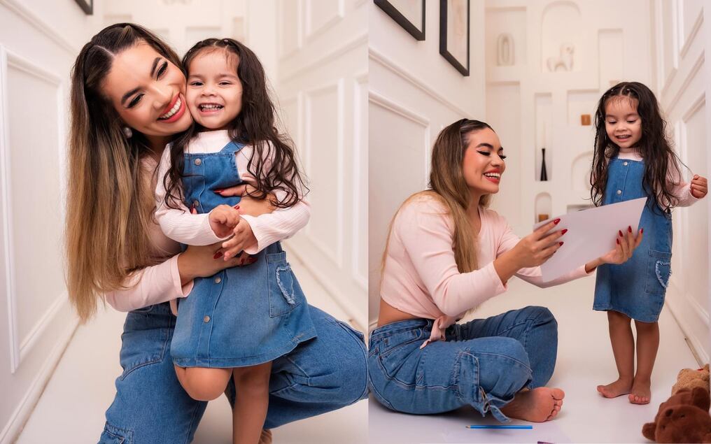 Chenny TV enseñó las similitudes que comparte con todas las mamás. Foto: Gentileza