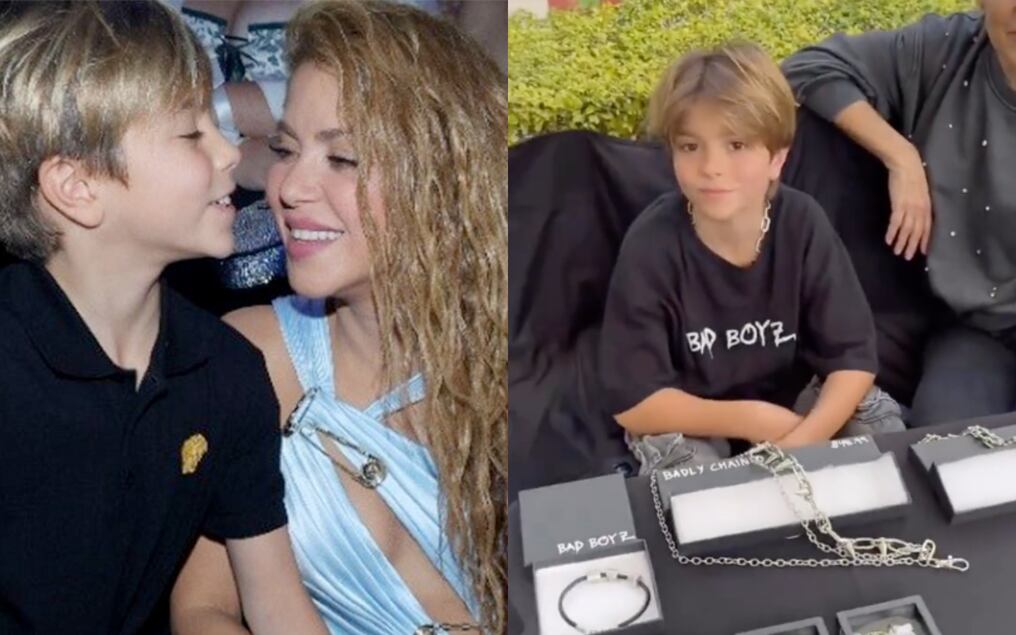 Hijo de Shakira se lanzó como emprendedor de joyas con tan solo 9 años. Foto: Gentileza