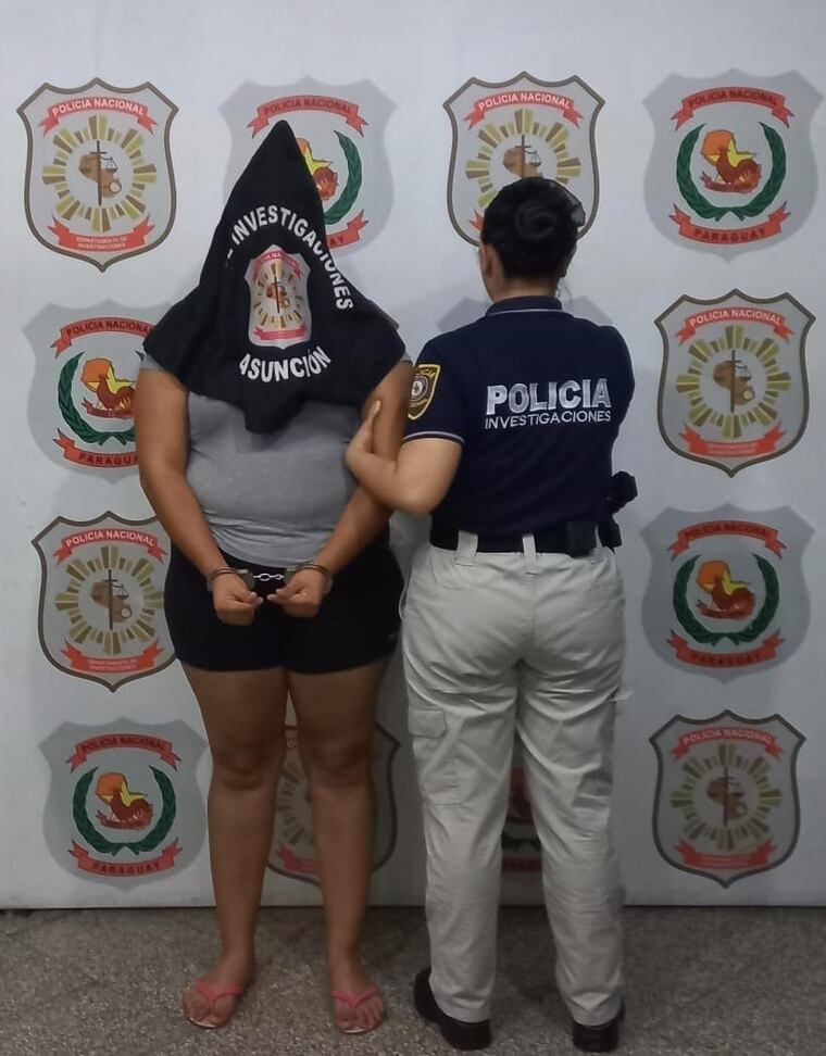 La mujer quedó detenida.
