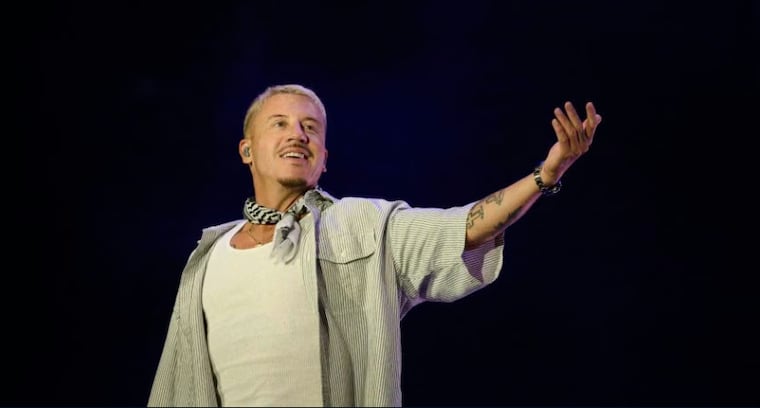 Macklemore reivindicó los derechos de Palestina. Foto: AFP