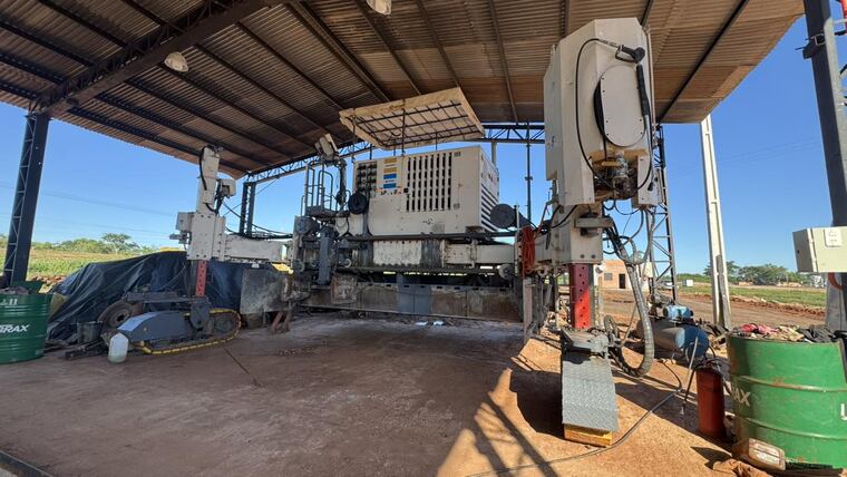 Pavimentación con hormigón. Foto: Concepción al día.