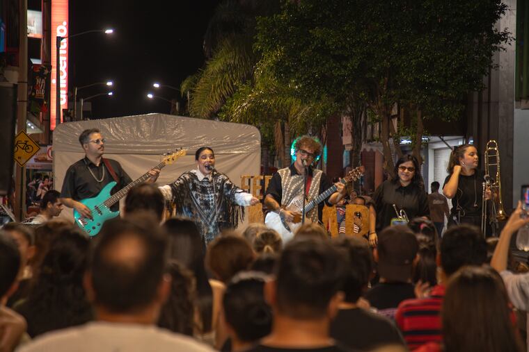 Purahéi Soul en la Feria Palmear. Foto: Gentileza