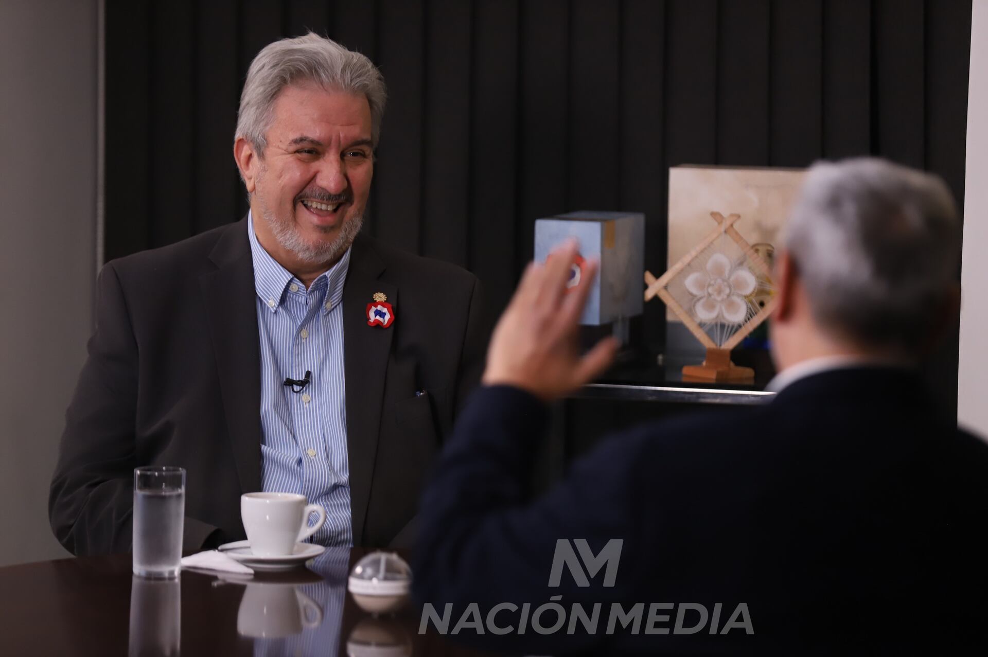 Enrique Duarte, presidente de la Unión Industrial Paraguaya (UIP), se refirió a cómo se recibe en el gremio de los industriales la noticia del acuerdo histórico arribado en Itaipú. Foto: Jorge Jara/ Nación Media