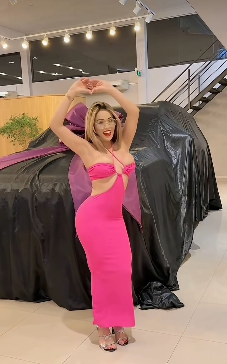 Marisol Olmedo presume su nueva adquisición.