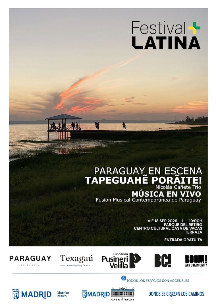 Paraguay formará parte del Festival +Latino.