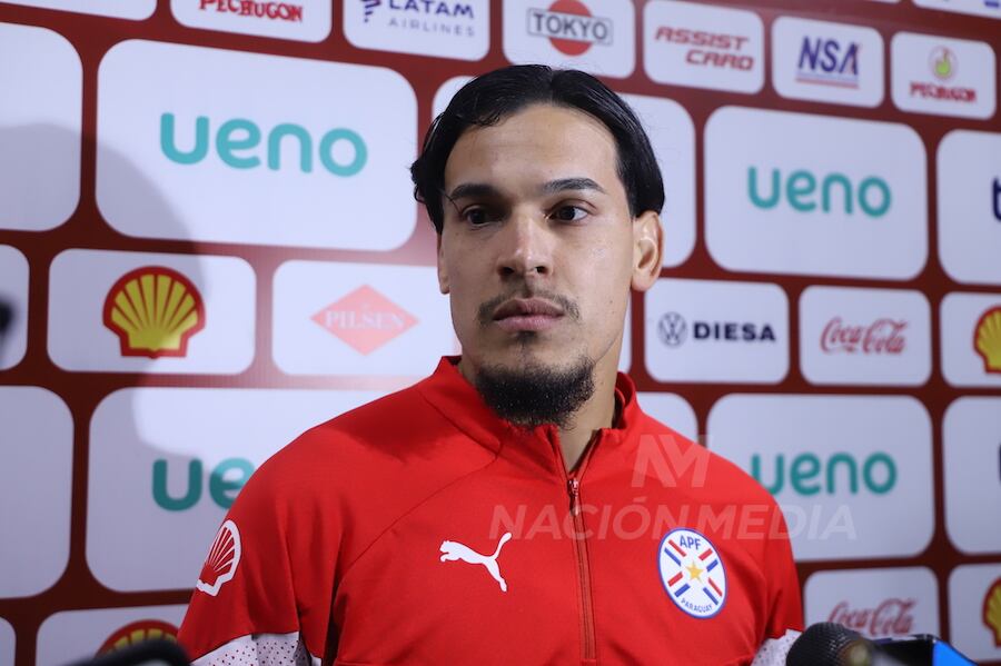 Gustavo Gómez, defensor de la Albirroja.FOTO: JORGE JARA