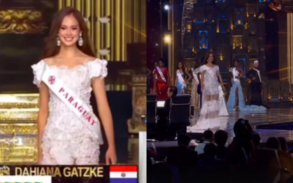 Dahiana Gatzke quedó fuera del top del Miss Mundo 2024. Foto: Gentileza