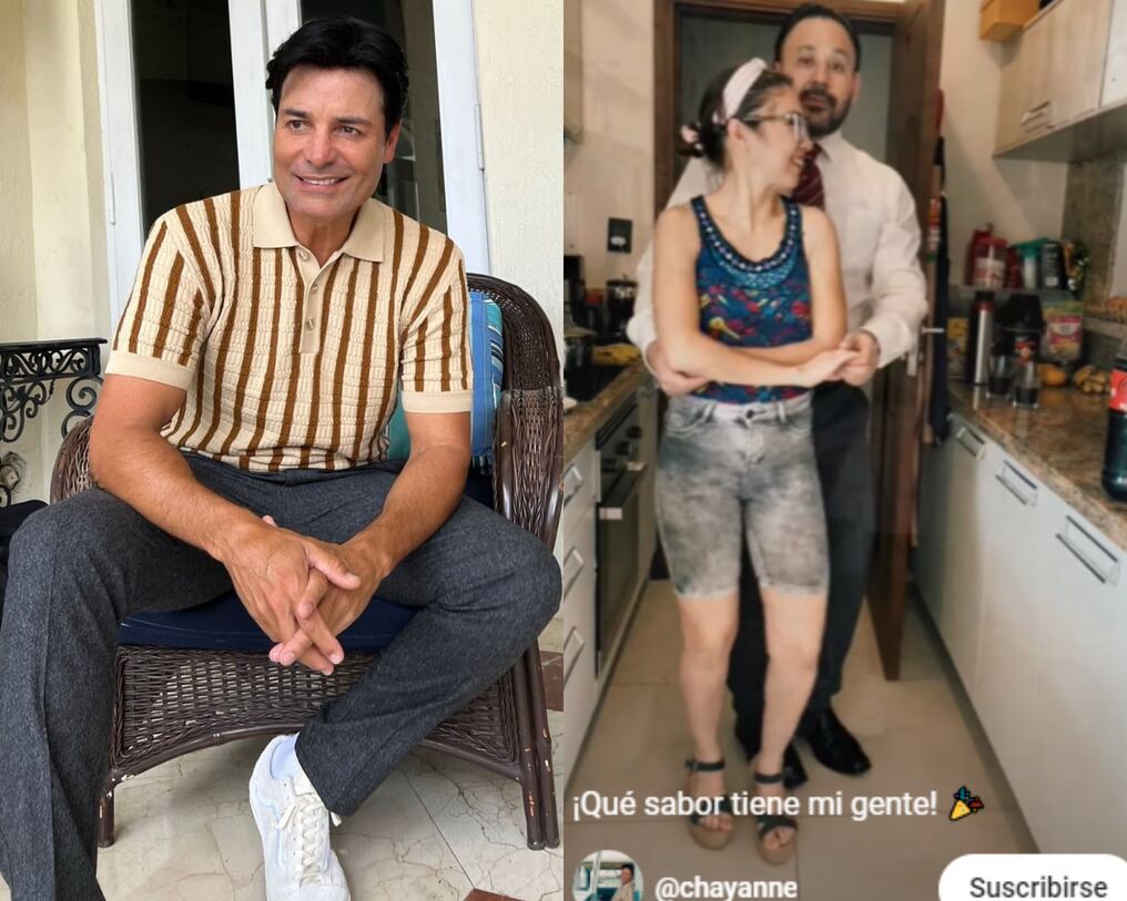 La periodista Emi Báez hace parte de un video que compartió Chayanne. Foto: @Chayanne/Captura de pantalla