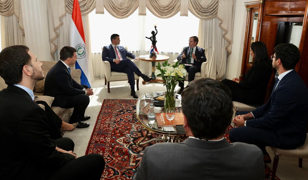 Los empresarios chilenos valoran la facilidad de hacer negocios además del tratado de libre comercio entre Chile y Paraguay. Foto: Gentileza Presidencia