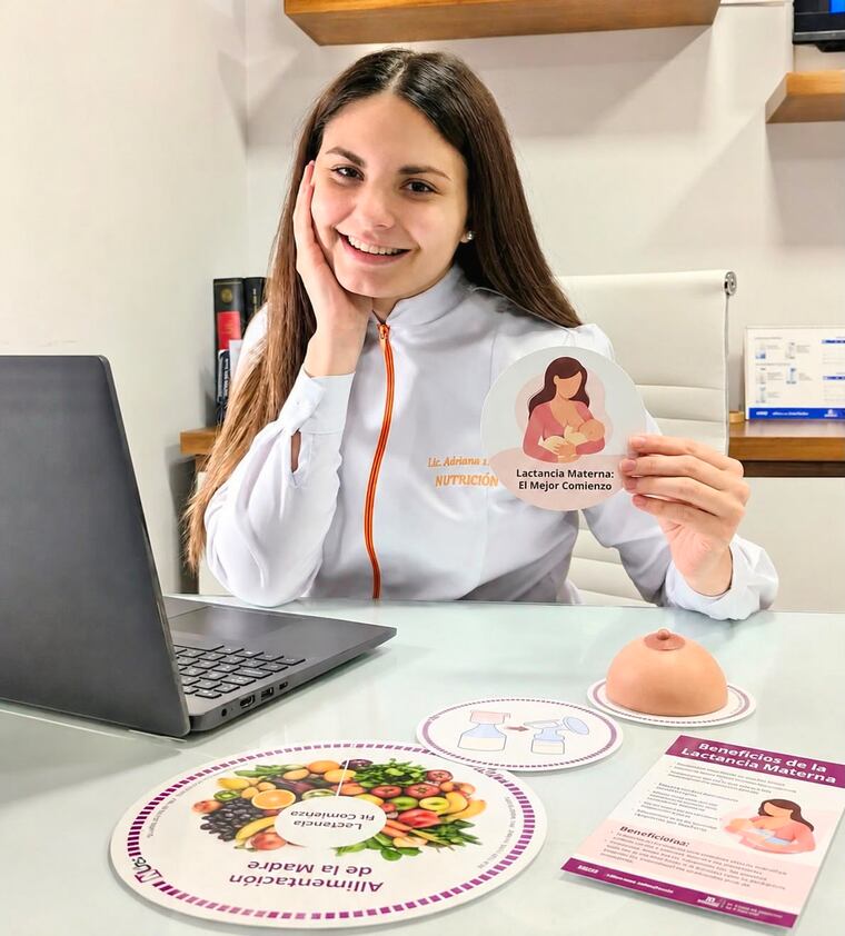 La nutricionista materno infantil, Adriana Berthomier.