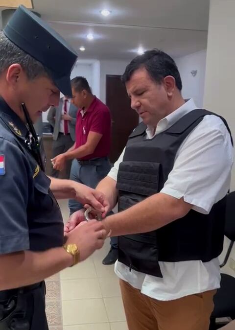 José Insfrán se encontraba prófugo desde febrero de 2022. Foto: Gentileza