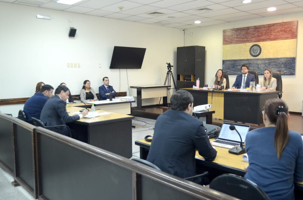 La Fiscalía durante la presentación de los alegatos finales pidió 8 años de cárcel para Óscar Rubén González Chaves. Foto: Gentileza