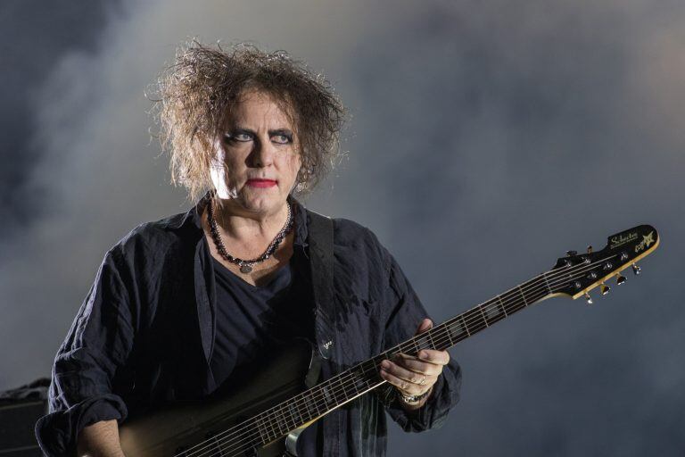 La vuelta de la banda Robert Smith se había mudado al anfiteatro de San Bernardino, pero se desistió de este escenario. Foto: Archivo