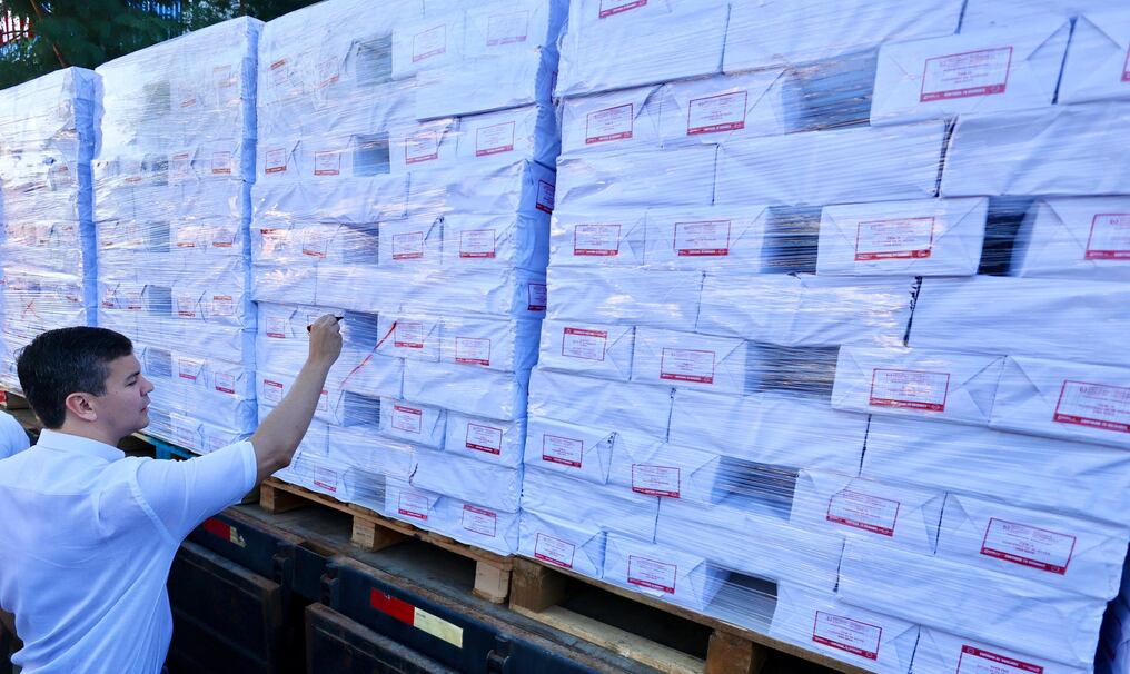 El Estado realizó una inversión de 171.853.991.026 guaraníes para la adquisición de 22 millones de útiles escolares de alta calidad. Foto: Gentileza