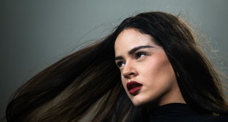 Rosalía, “funada” en Argentina. Foto: AFP