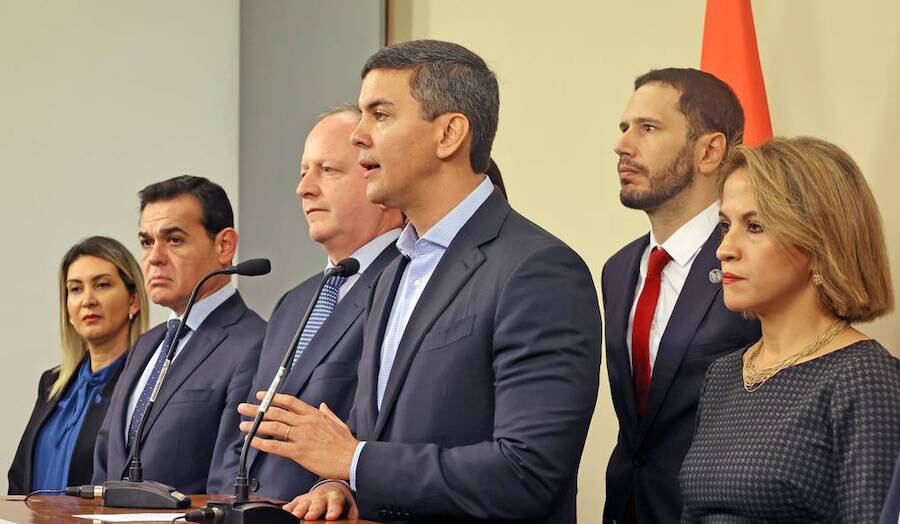 El mandatario Santiago Peña manifestó que debe establecerse un compromiso político entre las naciones, sin exclusiones e imposición de condicionamientos. Foto: Archivo