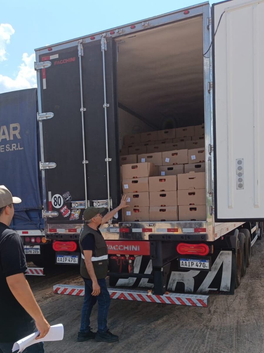 Los productos refrigerados que ingresen al país serán controlados en el nuevo puesto de la Senave en Itá Enramada. Foto: Gentileza