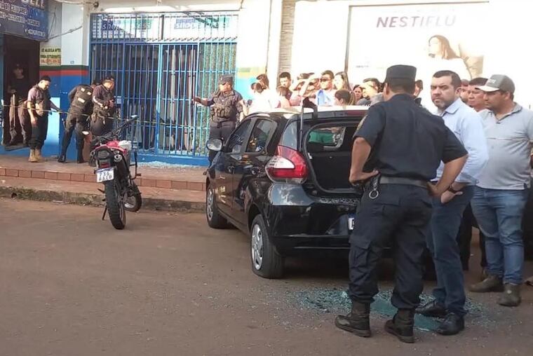 El día en que mataron al hijo de Gringo González. Foto: Gentileza