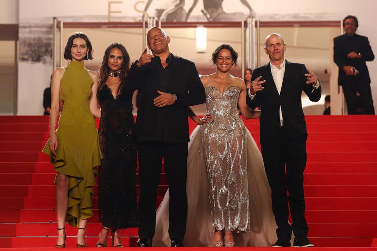 “Rapido y Furioso” celebra su aniversario 25 en Cannes. Foto: Reuters /Gonzalo Fuentes