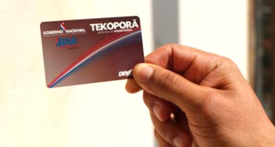 Tekoporã es un programa de asistencia del Gobienro a familias de escasos recursos. Foto: Gentileza