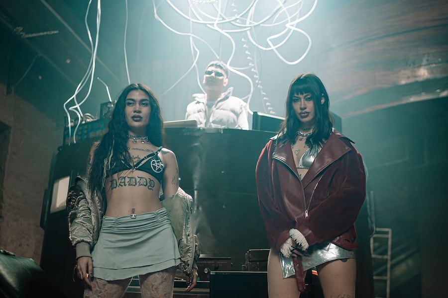 La banda Milkshake, conformada por Sabb Montes, Majo Maciel y Müllernene. Lanzaron el video de “Paraguarí” grabado por Pietro Scappini
