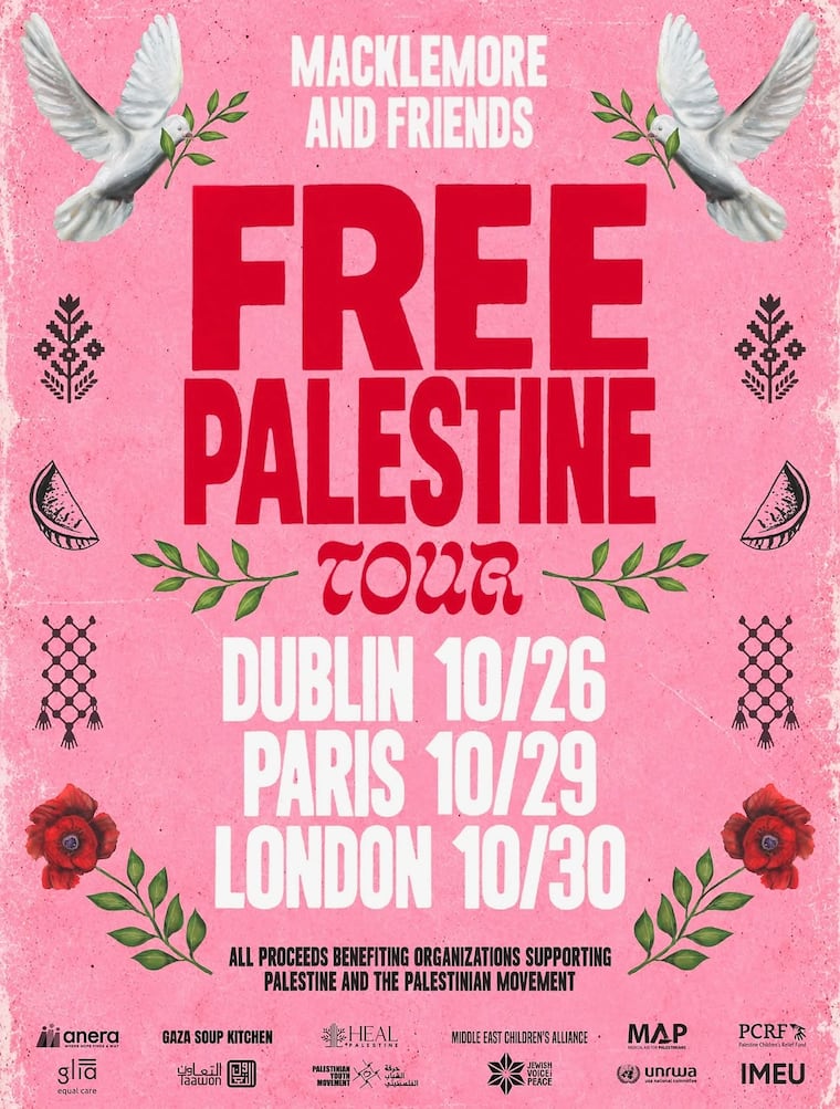 Free Palestine Tour.