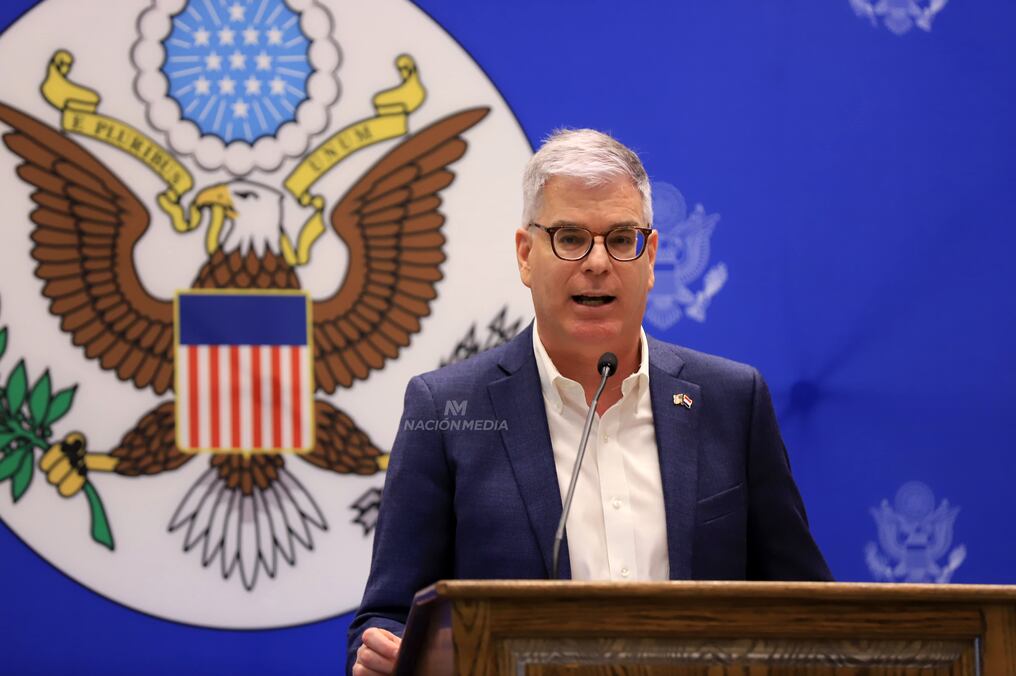 Desde la Cancillería informaron que recibieron la comunicación de la Embajada de los Estados Unidos, sobre el término de misión diplomática de Marc Ostfield. Foto: Archivo