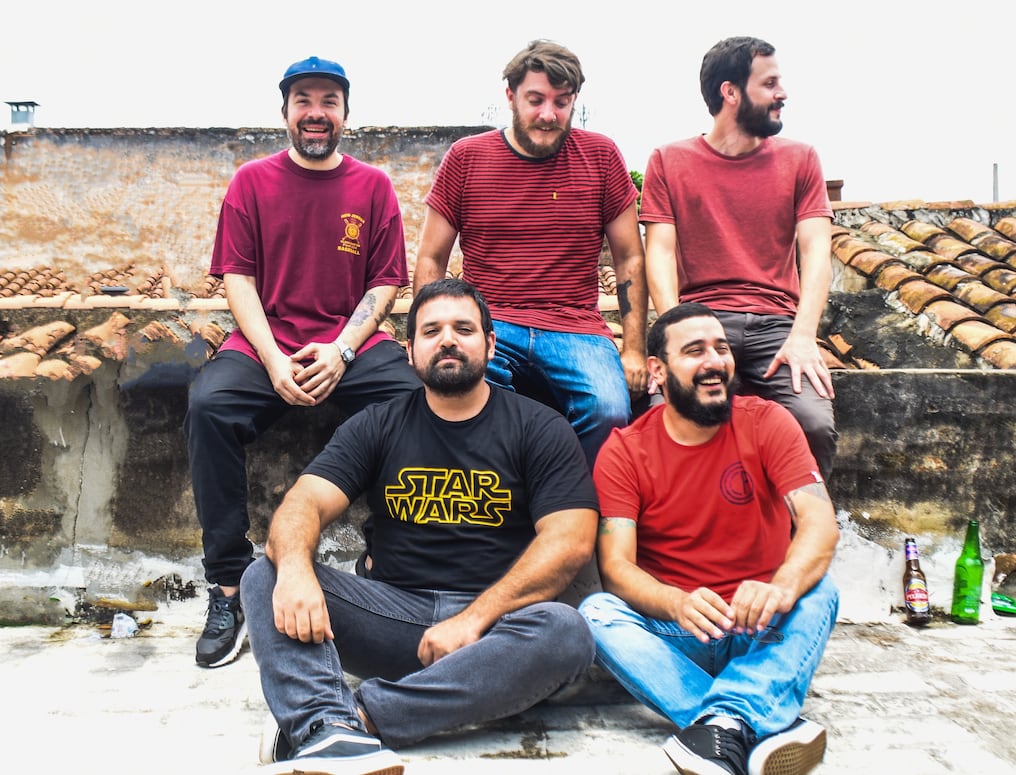 Ripe Banana Skins, una de las bandas con gran trayectoria que participará del show. Foto: Gentileza