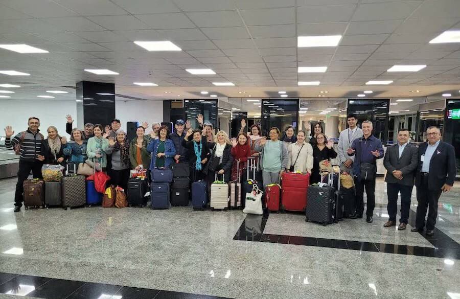 Ya totalizan 28 los compatriotas repatriados desde Israel. Foto: Gentileza