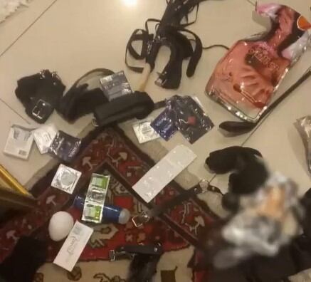 Durante el allanamiento del departamento del empresario se hallaron estas evidencias que ya obran en poder del Ministerio Público. Foto: Captura de pantalla