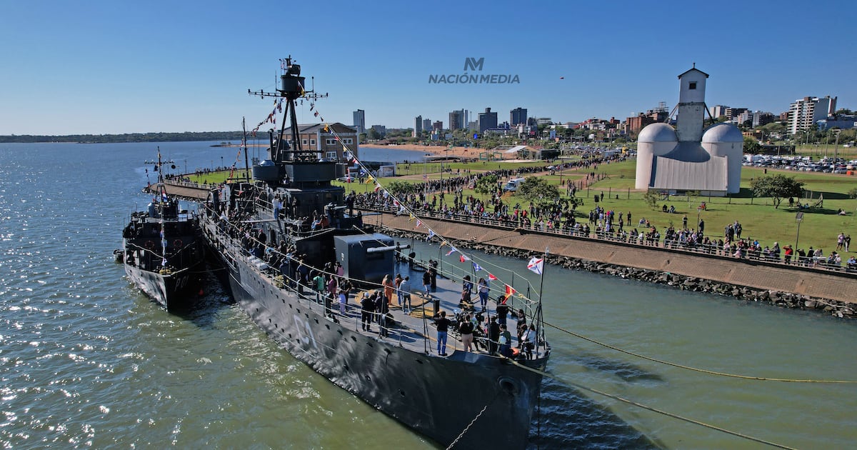 La Nación / Cañonero Paraguay y Capitán Cabral: un siglo de revoluciones, Perón y gloria naval