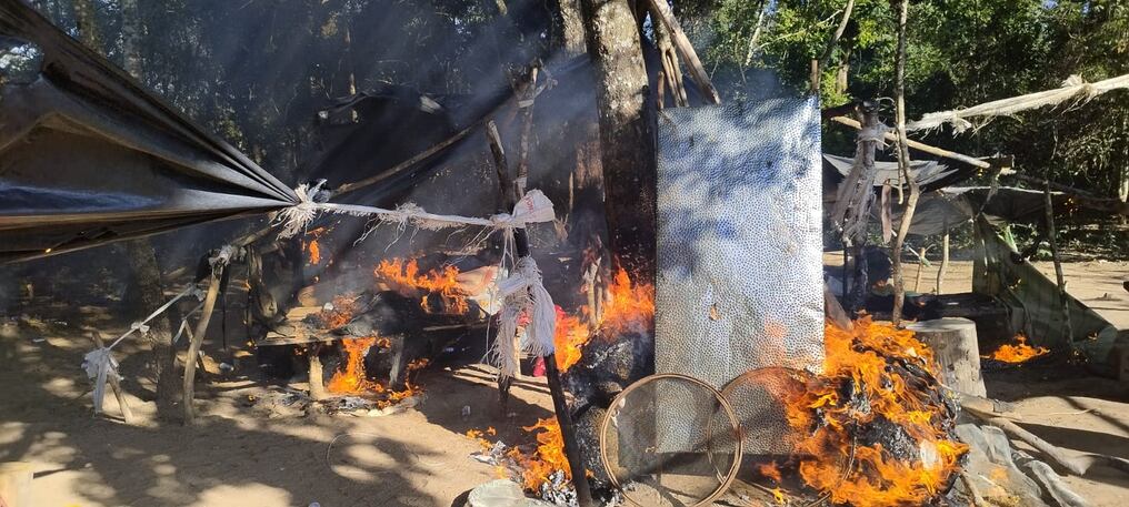 Desde la Senad indicaron que las tareas de patrullaje continuarán en esta y otras zonas vulnerables.  Foto: Gentileza