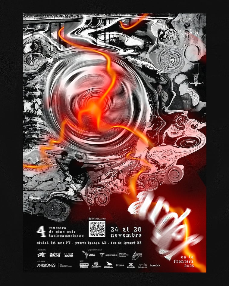 Flyer de la edición 2025 de “Arder en la Frontera”.