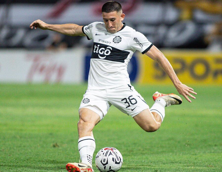 Facundo Zabala pertenecerá en un 100 % a Olimpia, que hará uso de la opción de compra.FOTO: @ELCLUBOLIMPIA
