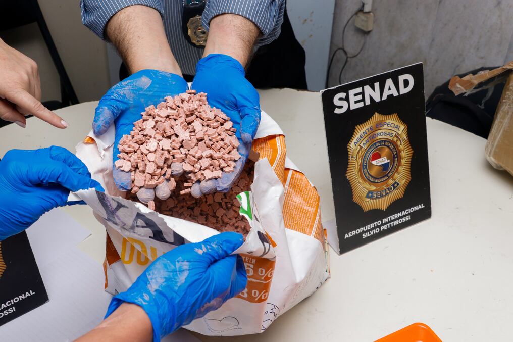 El destino final de la droga sería el país vecino Brasil. Foto: Gentileza