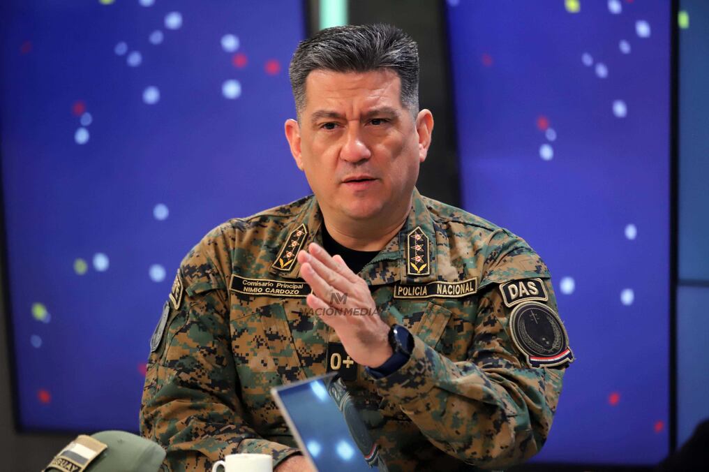 El comisario Nimio Cardozo recalcó que existen elementos que demuestran el respaldo del Clan Villalba al EPP. Foto: Roberto Zarza