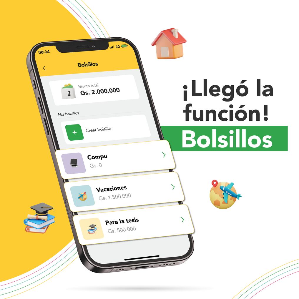 El principal atractivo de esta función es que organizar el dinero resulta sumamente sencillo y práctico. Foto: Gentileza