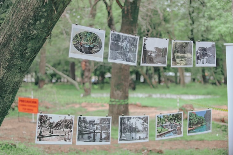 Parque Caballero, MOPC presenta proyectos a vecinos. VÍA MOPC