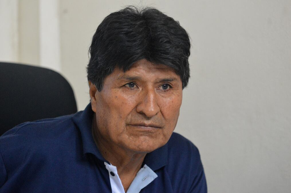 Evo Morales no pudo registrar su candidatura para el partido “Pan-bol”, porque el TSE anuló con anterioridad la personería jurídica de esta agrupación. Foto: AFP