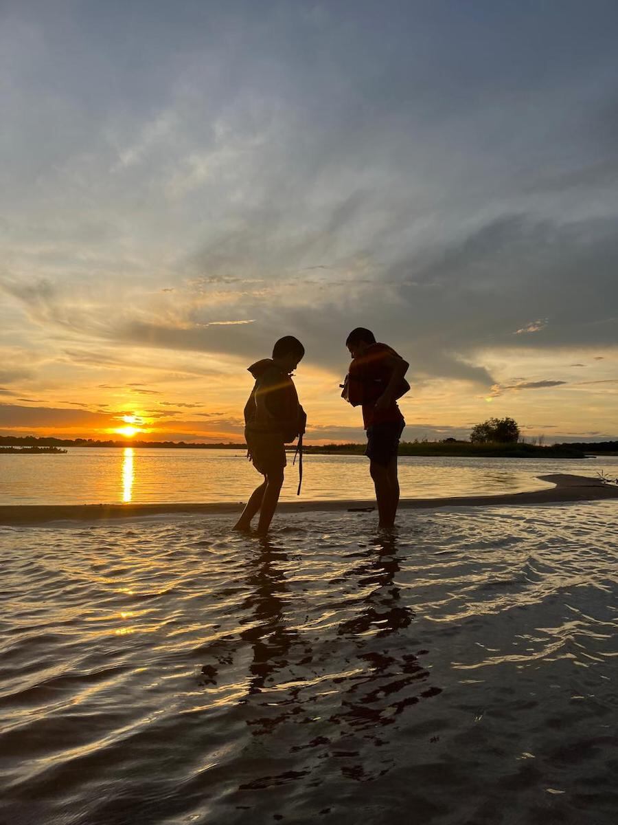 La localidad cuenta con una playa ideal para el baño recreativo