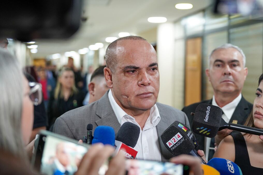 El presidente del Congreso Nacional, Basilio "Bachi" Núñez, cuestionó la falta de transparencia por parte de la oposición. Foto: Gentileza 