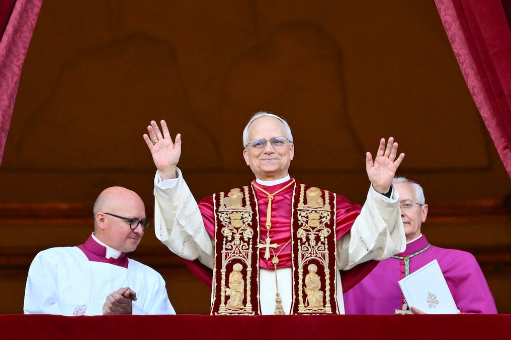 El nuevo Papa Leo XIV, Robert Francis Prevost. Foto:  AFP