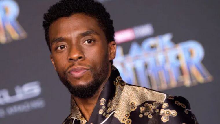 El fallecido actor, Chadwick Boseman.