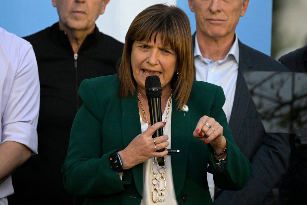 La ministra argentina Patricia Bullrich también será parte de un seminario de la CAF. Foto: AFP