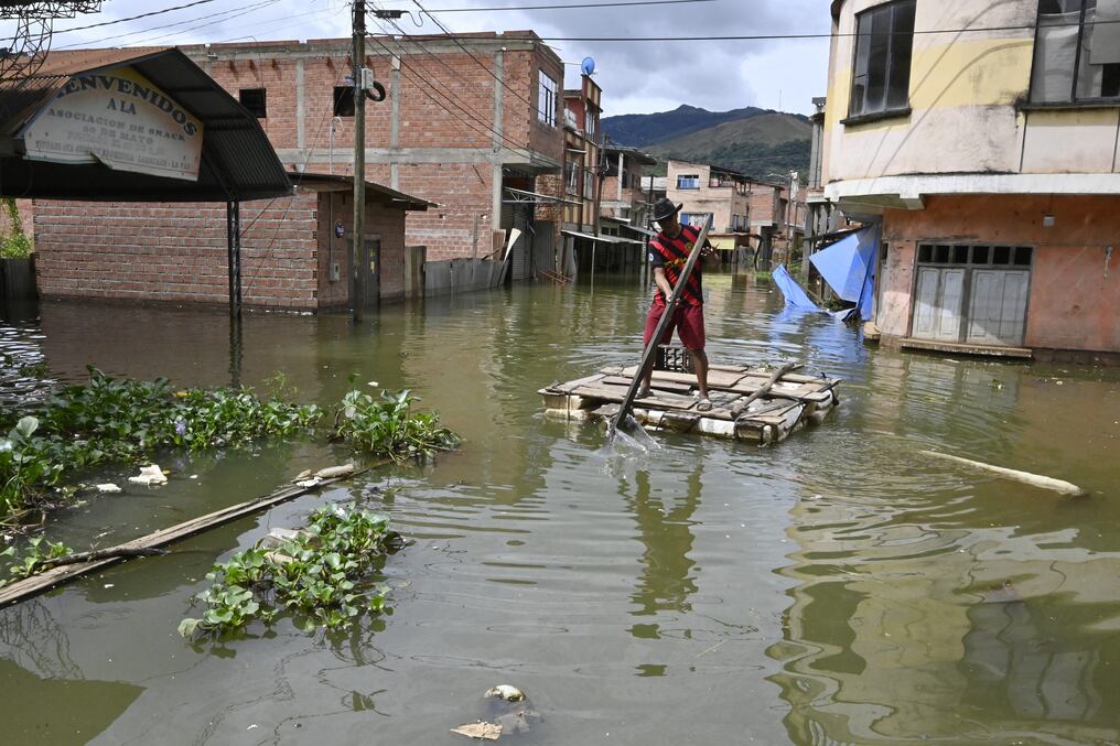 Muchas familias quedaron damnificadas tras las inundaciones registradas en varios puntos de Bolivia. Foto: Gentileza