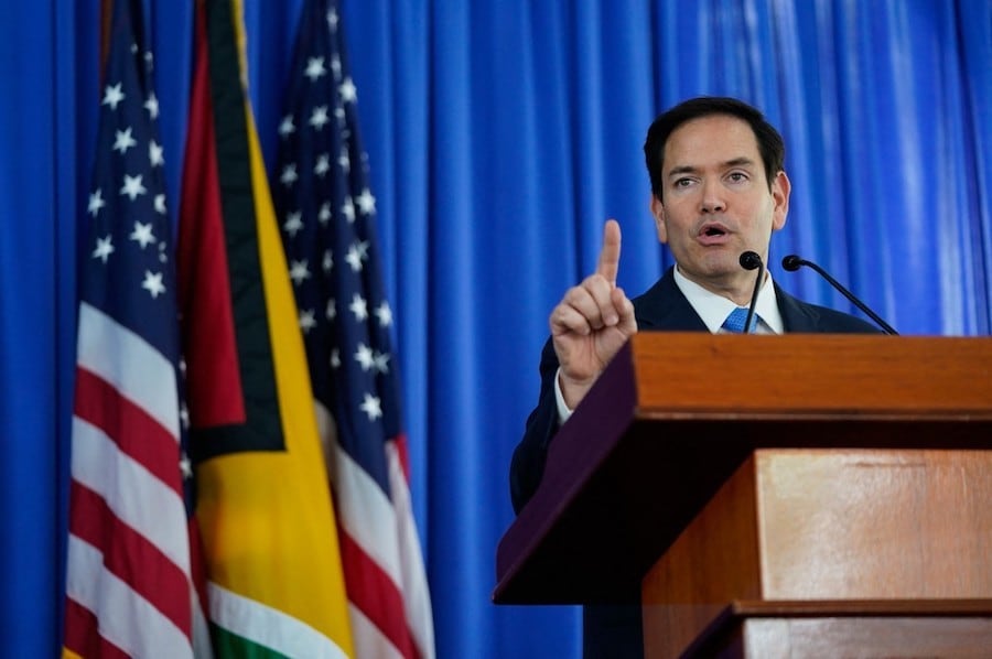 El buen relacionamiento entre los gobiernos del Paraguay y de los Estados Unidos se confirma con una nueva mención de Marco Rubio. Foto: Archivo