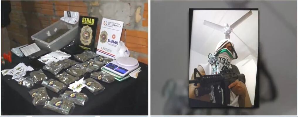 En Mariano detienen a joven estudiante brasileño por vender marihuana VIP entre sus compatriotas. Foto: Captura de pantalla