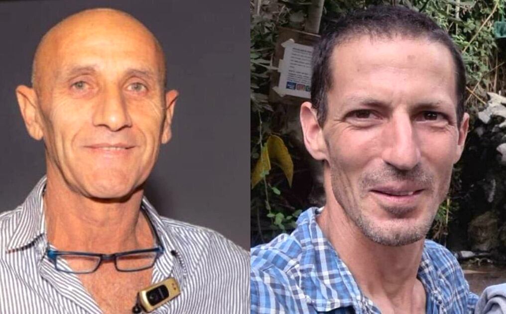 Yair Yaakov (izquierda) fue asesinado brutalmente con disparos mientras sostenía la puerta del refugio de su casa. Foto: Gentileza