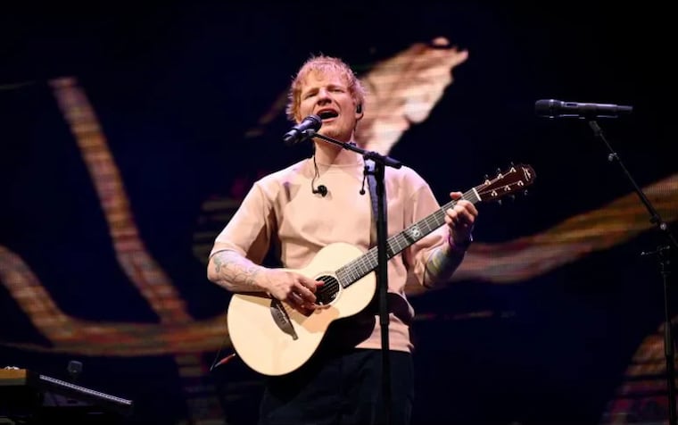Ed Sheeran, cuestionado por “tibieza” ante censura a artistas por expresar apoyo a Palestina. Foto: AFP