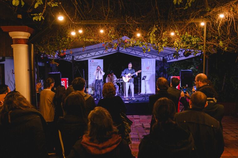 “La Fiesta de la Música” se lleva a cabo en la Alianza Francesa de Asunción. Foto: Gentileza